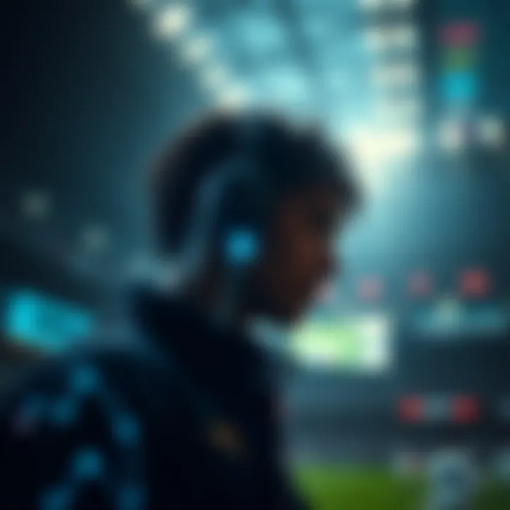 A futuristic interpretation of improved odds through analytics.