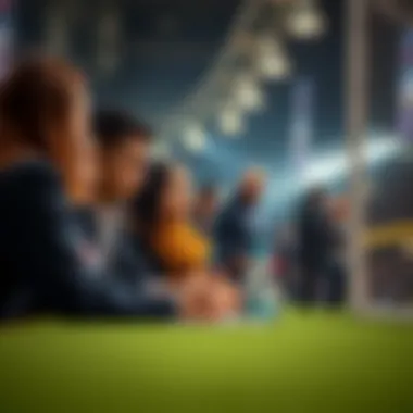 A visual representation of a vibrant betting community engaging in discussions.