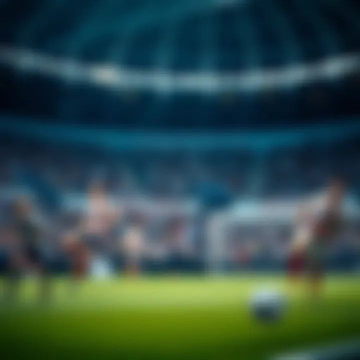 Visual representation of betting trends