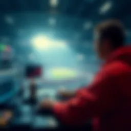 A digital representation of online betting platforms