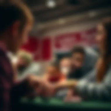 Community support in lottery playing