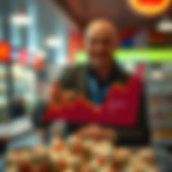 Graph illustrating the economic impact of lottery fraud