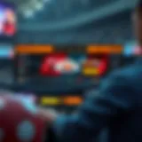 User interface of eos Powerball platform showcasing betting options