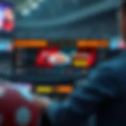 User interface of eos Powerball platform showcasing betting options