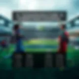 Dynamic football match schedule overview