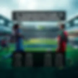 Dynamic football match schedule overview