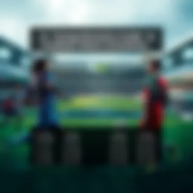 Dynamic football match schedule overview