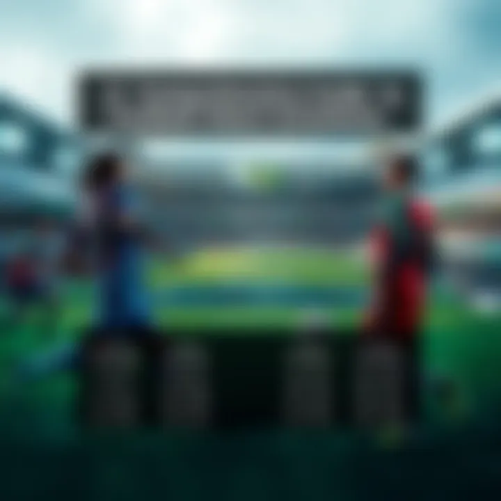 Dynamic football match schedule overview