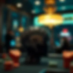 Symbolic representation of gambling psychology