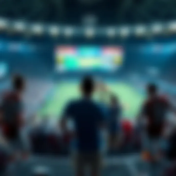 Influence of sports channels on betting