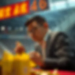 Illustration depicting the concept of lottery and luck