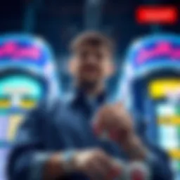 Visual representation of lottery mechanics