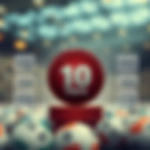 Infographic illustrating lottery prize tiers