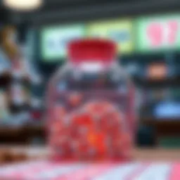 Visual representation of lottery statistics