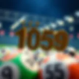 Overview of Lotto 1059 winning numbers