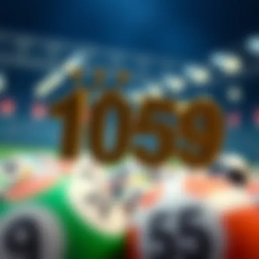 Overview of Lotto 1059 winning numbers