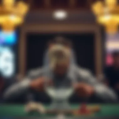 Conceptual image of probability and luck