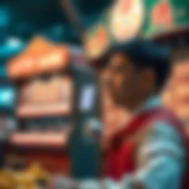 The Historical Significance of Lottery Games Illustration depicting the historical significance of lottery games