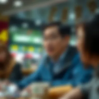 Community discussion on lottery