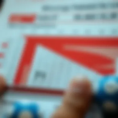 Statistical chart showing Lotto winning probabilities