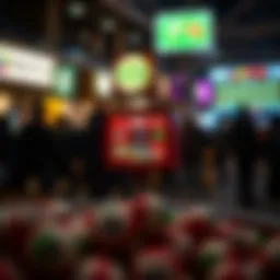 Visual representation of lottery applications