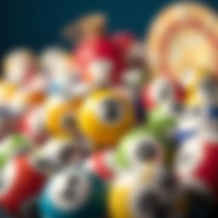 Historical overview of lottery ball colors