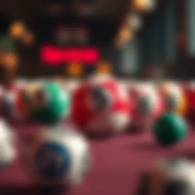 Symbolic representation of lottery ball colors