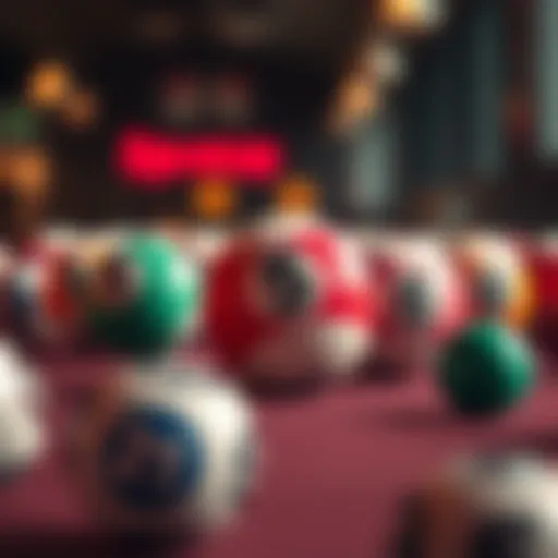 Symbolic representation of lottery ball colors