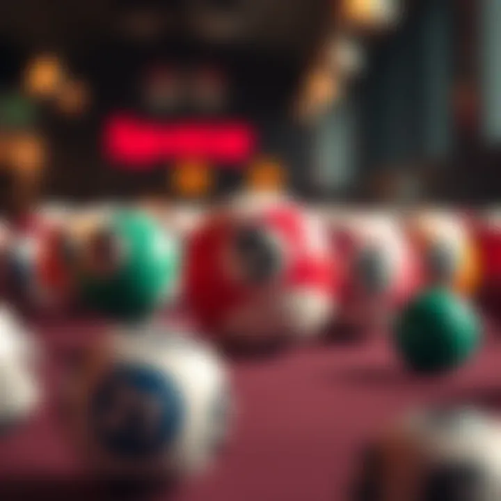 Symbolic representation of lottery ball colors