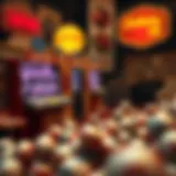 A historical overview of lottery evolution showcasing various eras.