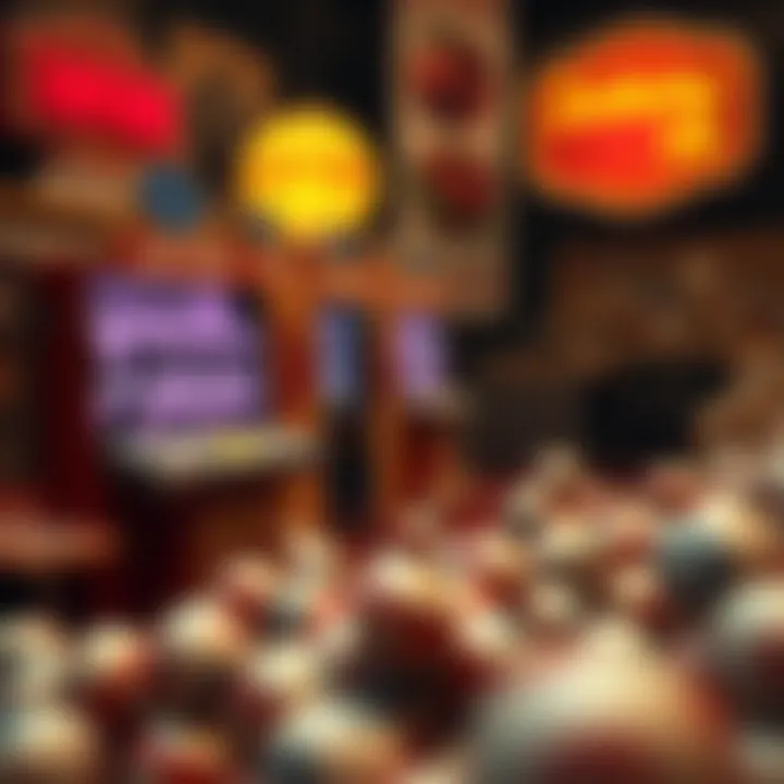 A historical overview of lottery evolution showcasing various eras.