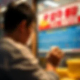 Detailed visual representation of the lottery system