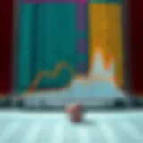 Statistical graph depicting lottery number frequency