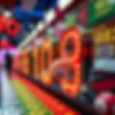 Visual representation of number trends in Lotto