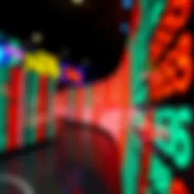 Pattern visualization of winning numbers over time