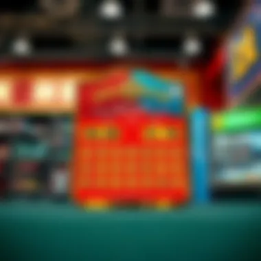 Conceptual illustration of lottery prize structure