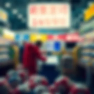 Visual representation of lottery strategies