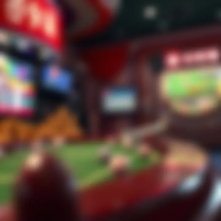 Visual representation of betting strategies