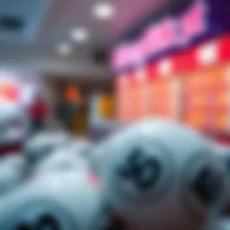 Visual representation of lottery strategies