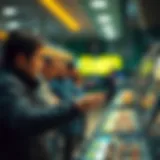 Visual representation of lottery strategies