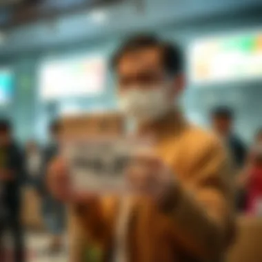 Successful lottery winner showcase