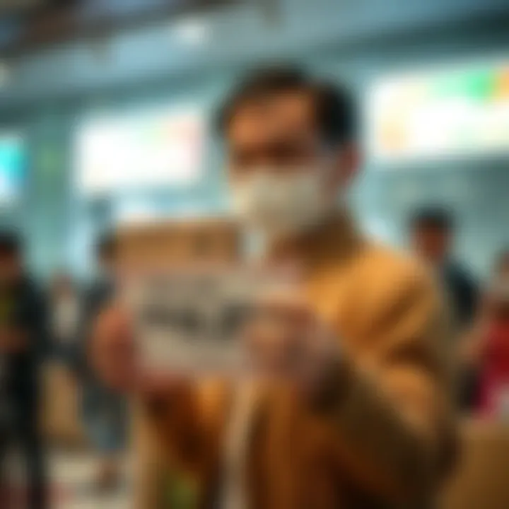 Successful lottery winner showcase