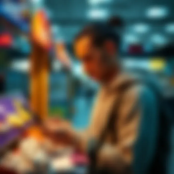 Efficient Management of Lottery Tickets on Mobile User managing lottery tickets on mobile