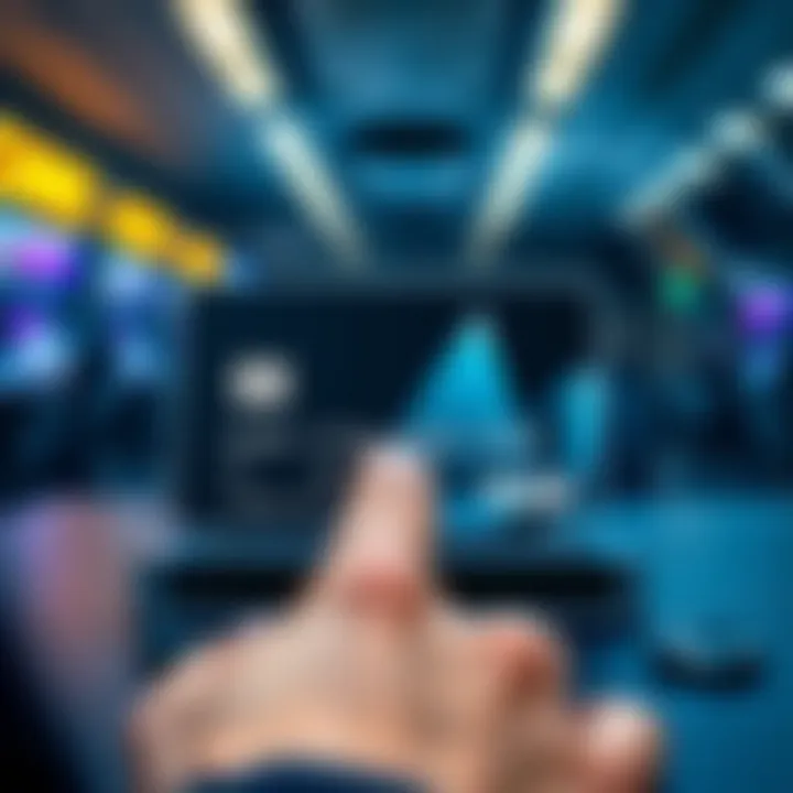 User-friendly interface showcasing the functionality of the system