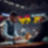 Strategic betting concept illustration