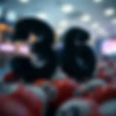 A visual representation of number patterns in lottery draws