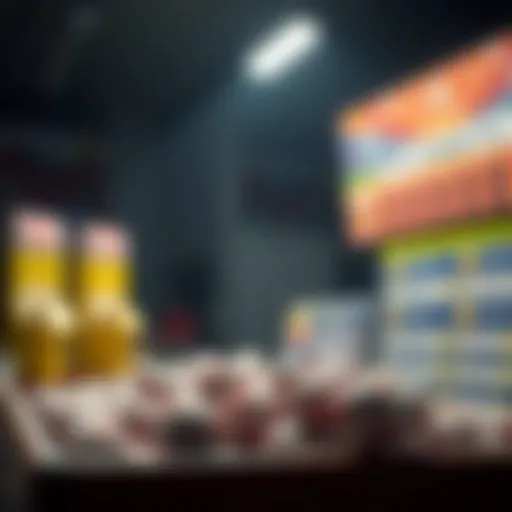 Conceptual representation of online lottery platforms