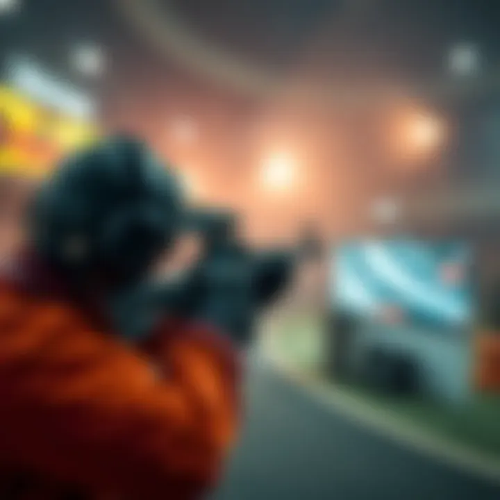 Dynamic gameplay in online shooting games