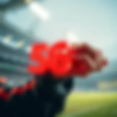 Visualization of percentages in sports betting