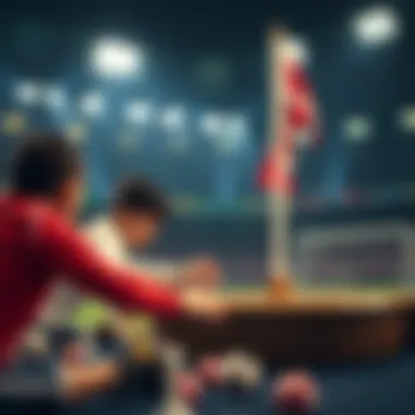 Diverse betting strategies illustrated through graphics